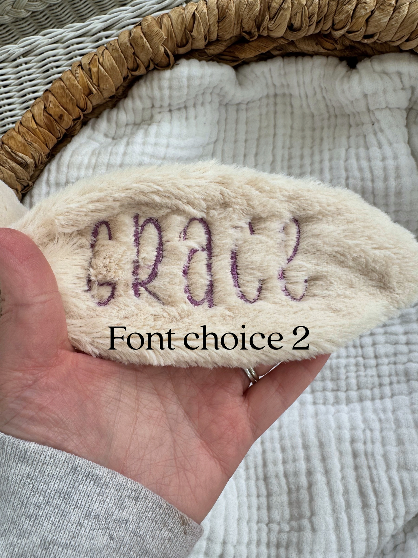 Custom Bunny Stuffed Animal