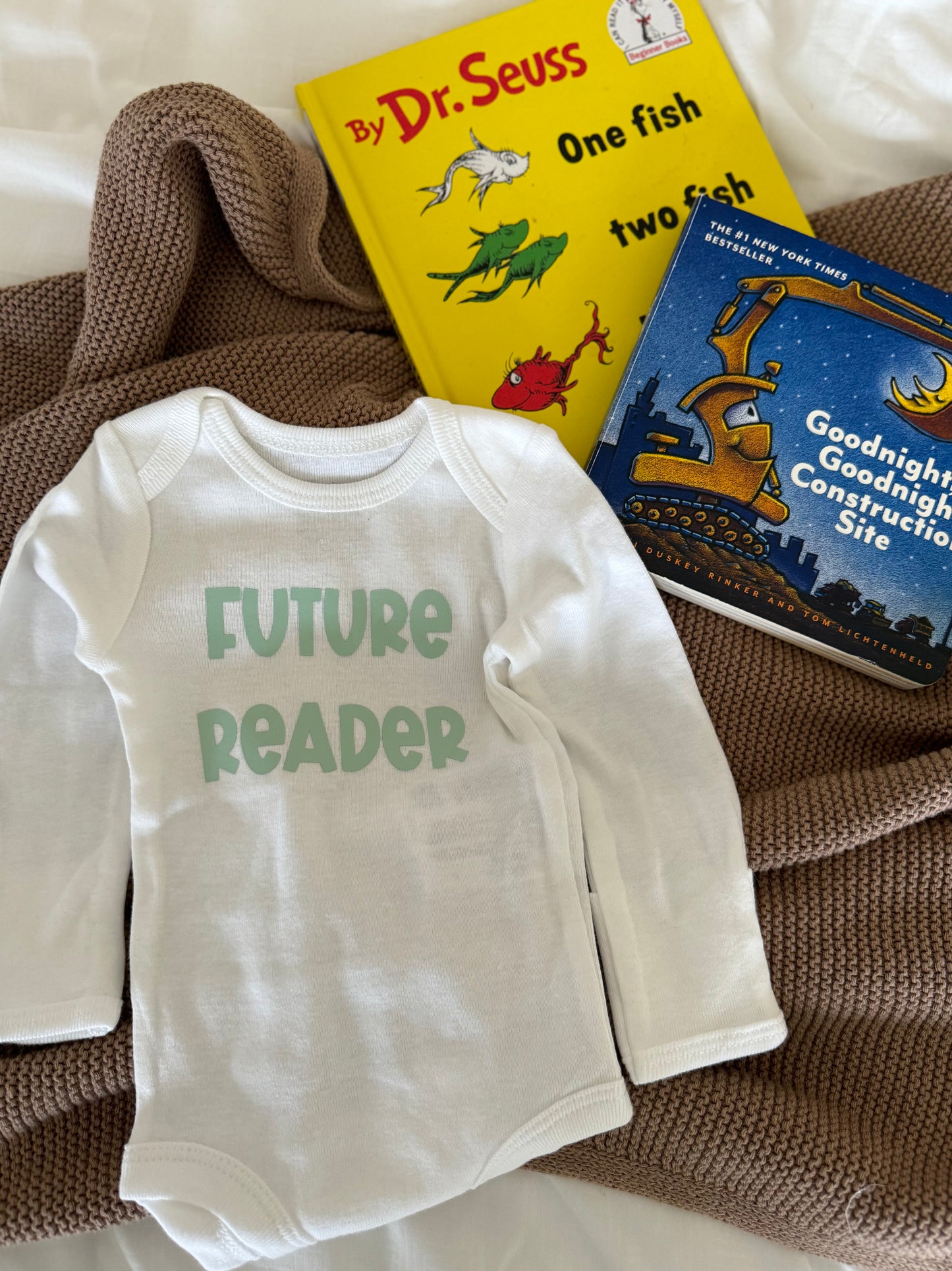 Future Reader Onesie