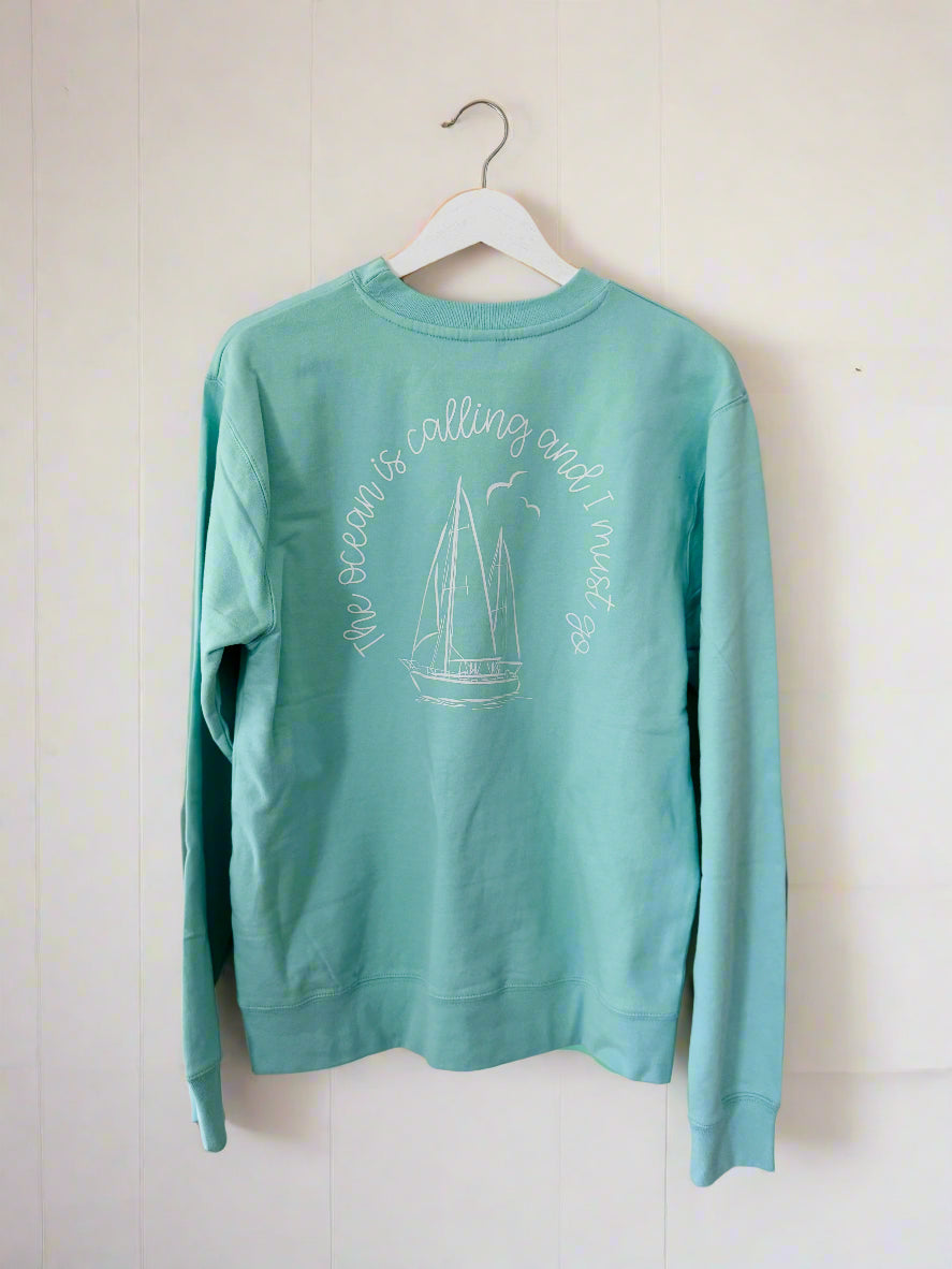 The Ocean Is Calling Crewneck