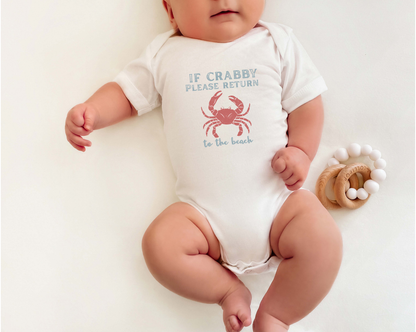 If Crabby Please Return to the Beach Onesie