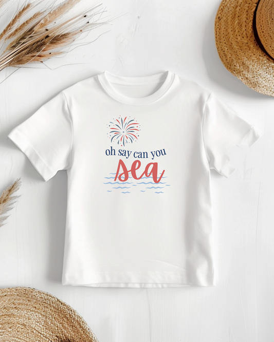 Oh Say Can You Sea Crewneck Tee