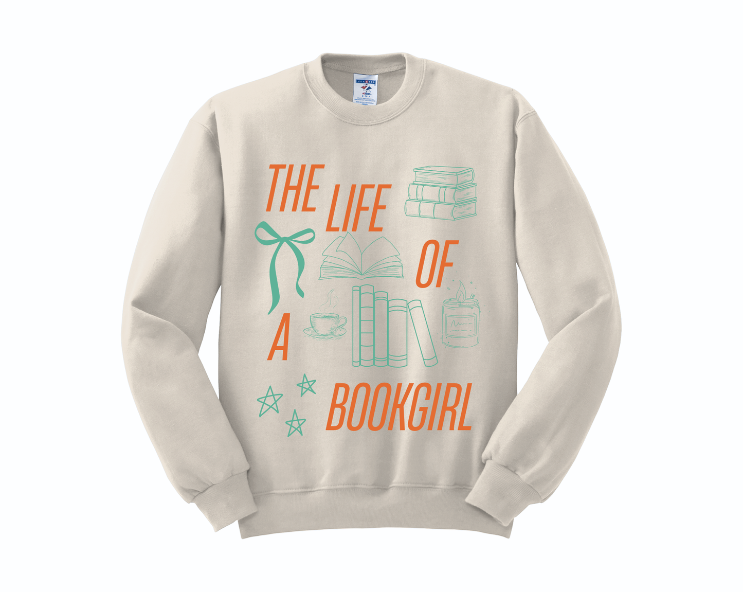 Life of a Bookgirl Crewneck