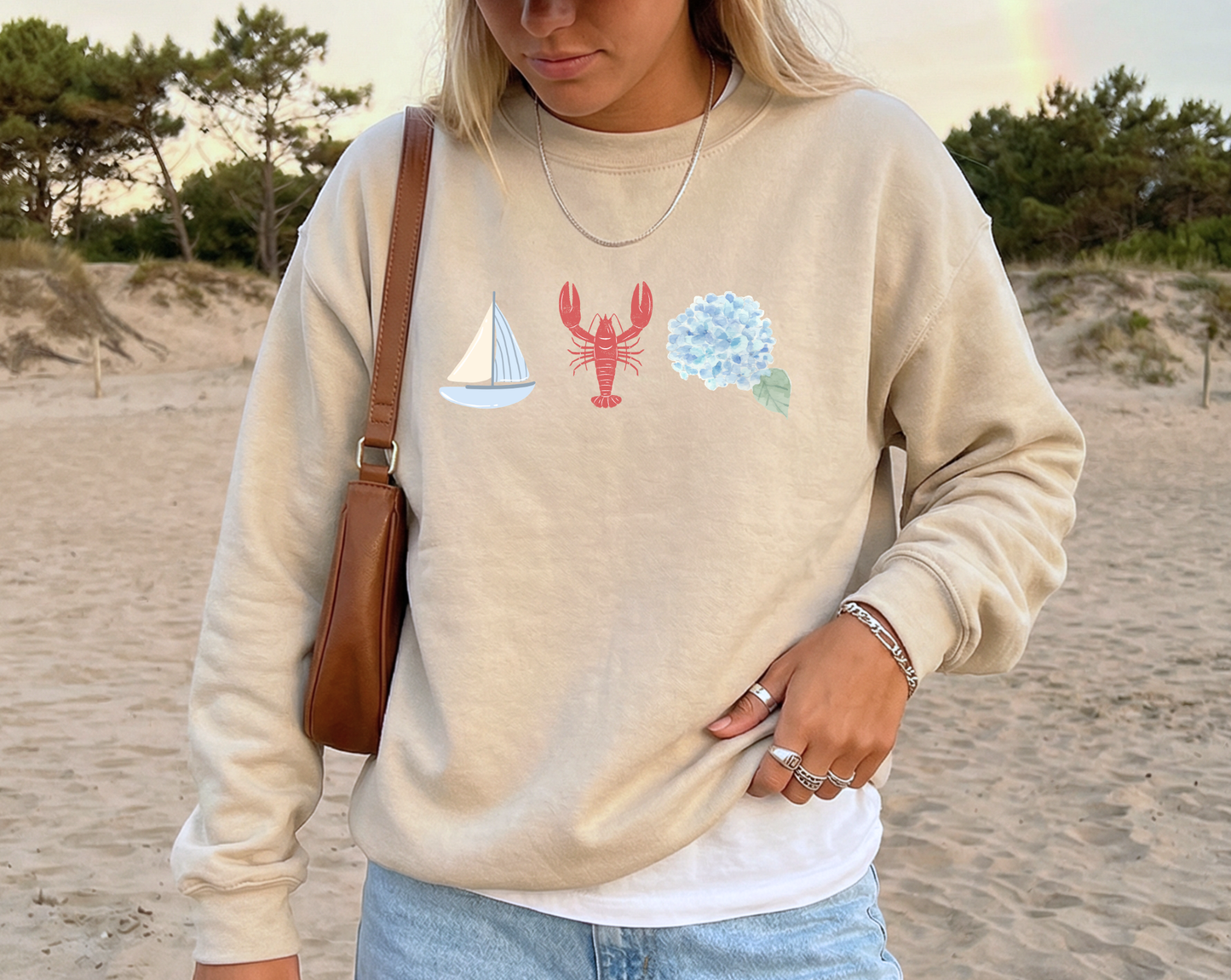 Cape Cod Summer Crewneck Sweatshirt