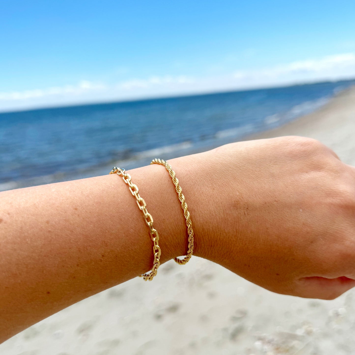 Anchor Chain Bracelet