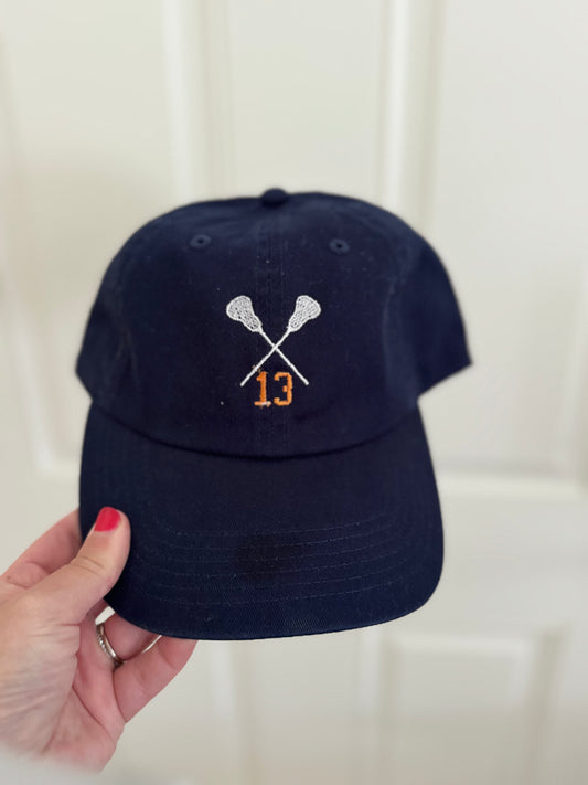 Youth Lacrosse Baseball Hat