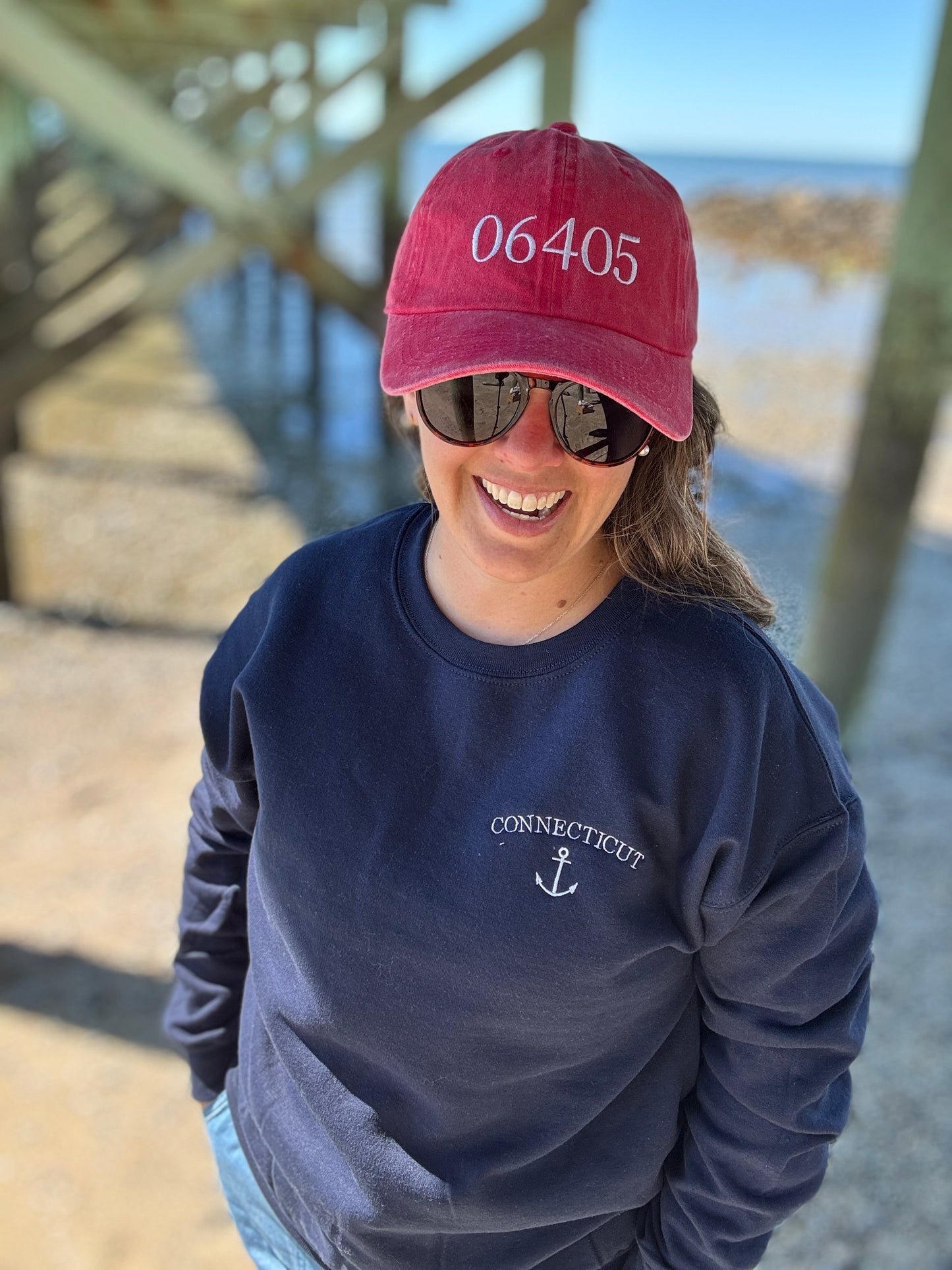 Custom Zip Code Baseball Cap