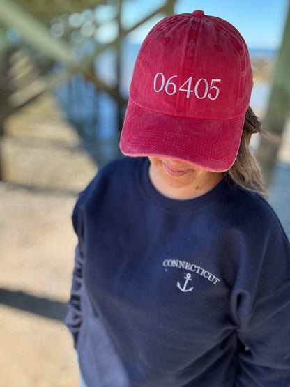 Custom Zip Code Baseball Cap