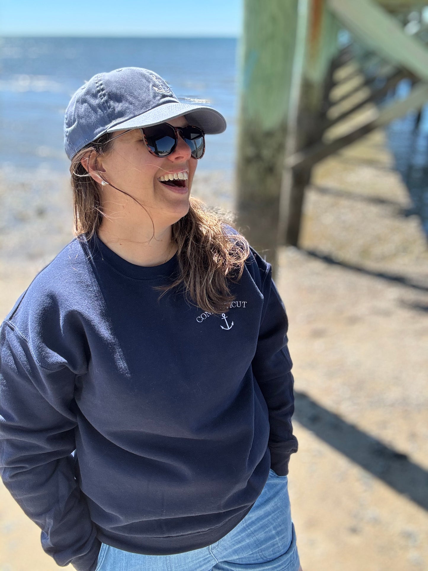 Heritage Anchor Embroidered Baseball Hat