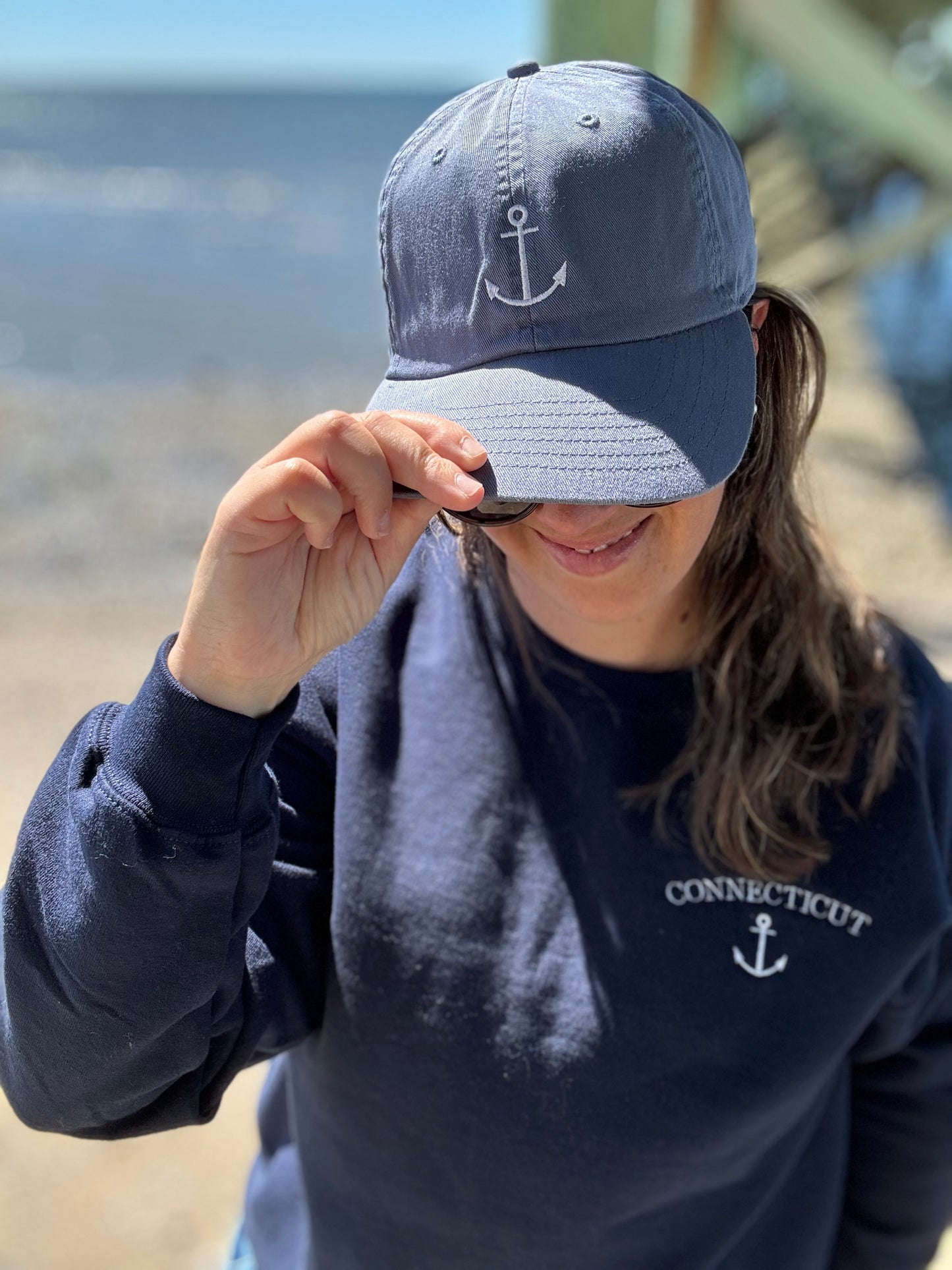 Heritage Anchor Embroidered Baseball Hat