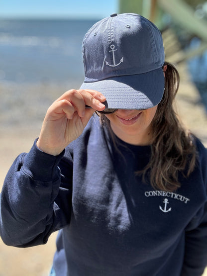 Heritage Anchor Embroidered Baseball Hat