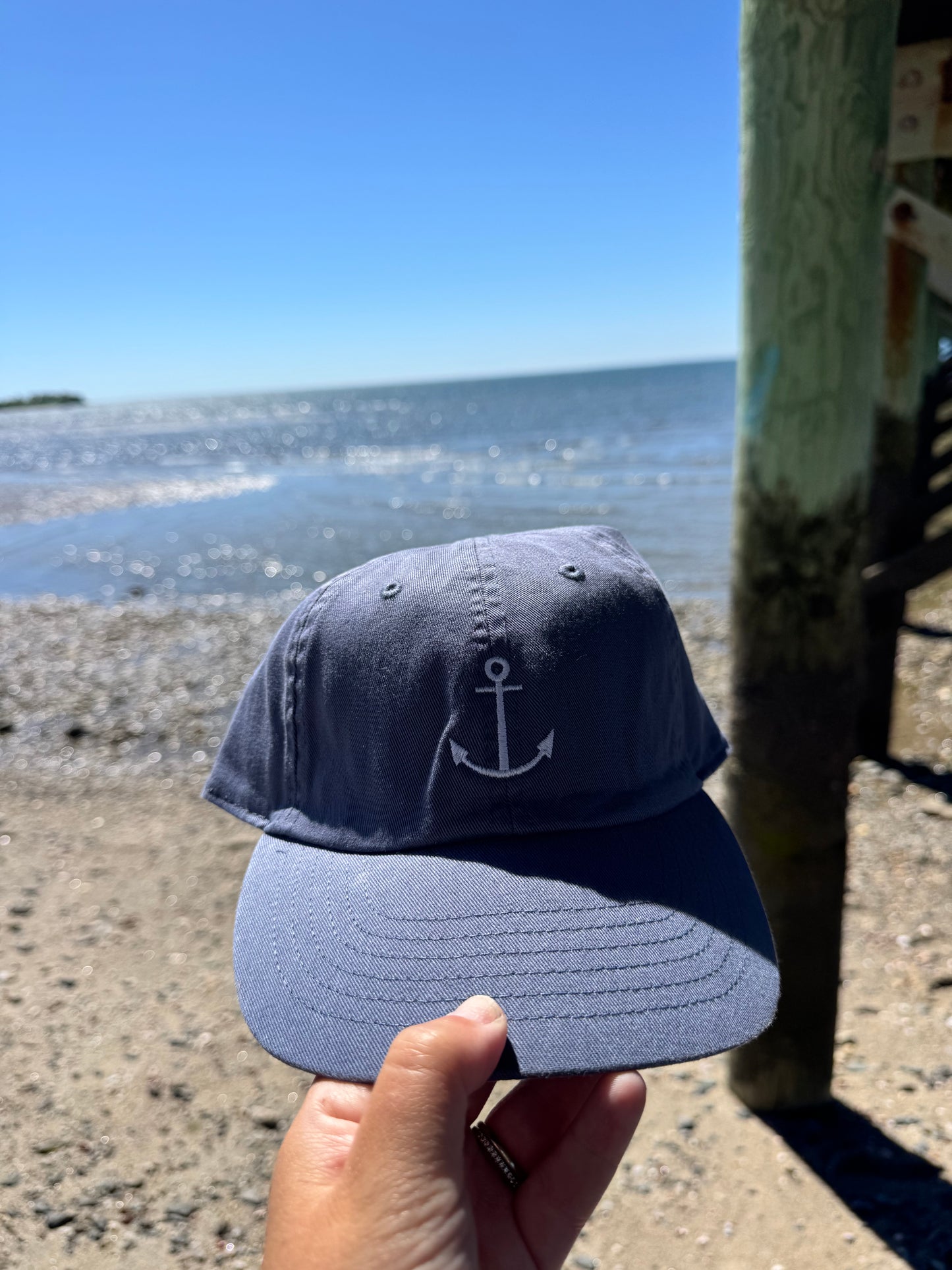 Heritage Anchor Embroidered Baseball Hat
