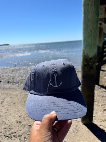 Heritage Anchor Embroidered Baseball Hat