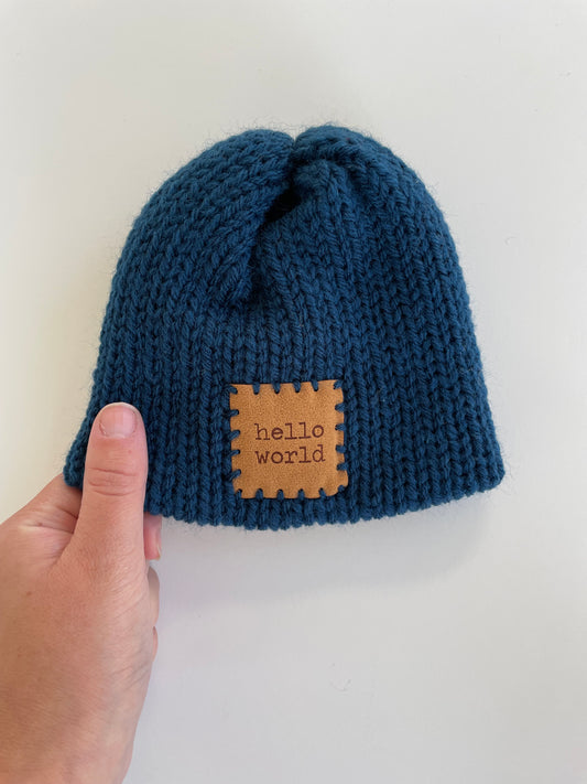 Hello World Knit Hat