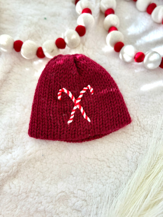 Candy Cane Christmas Hat