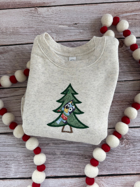 Blue Heeler Tree Sweatshirt