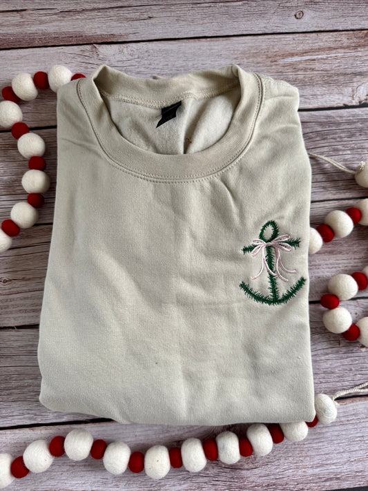 Christmas Anchor Crewneck