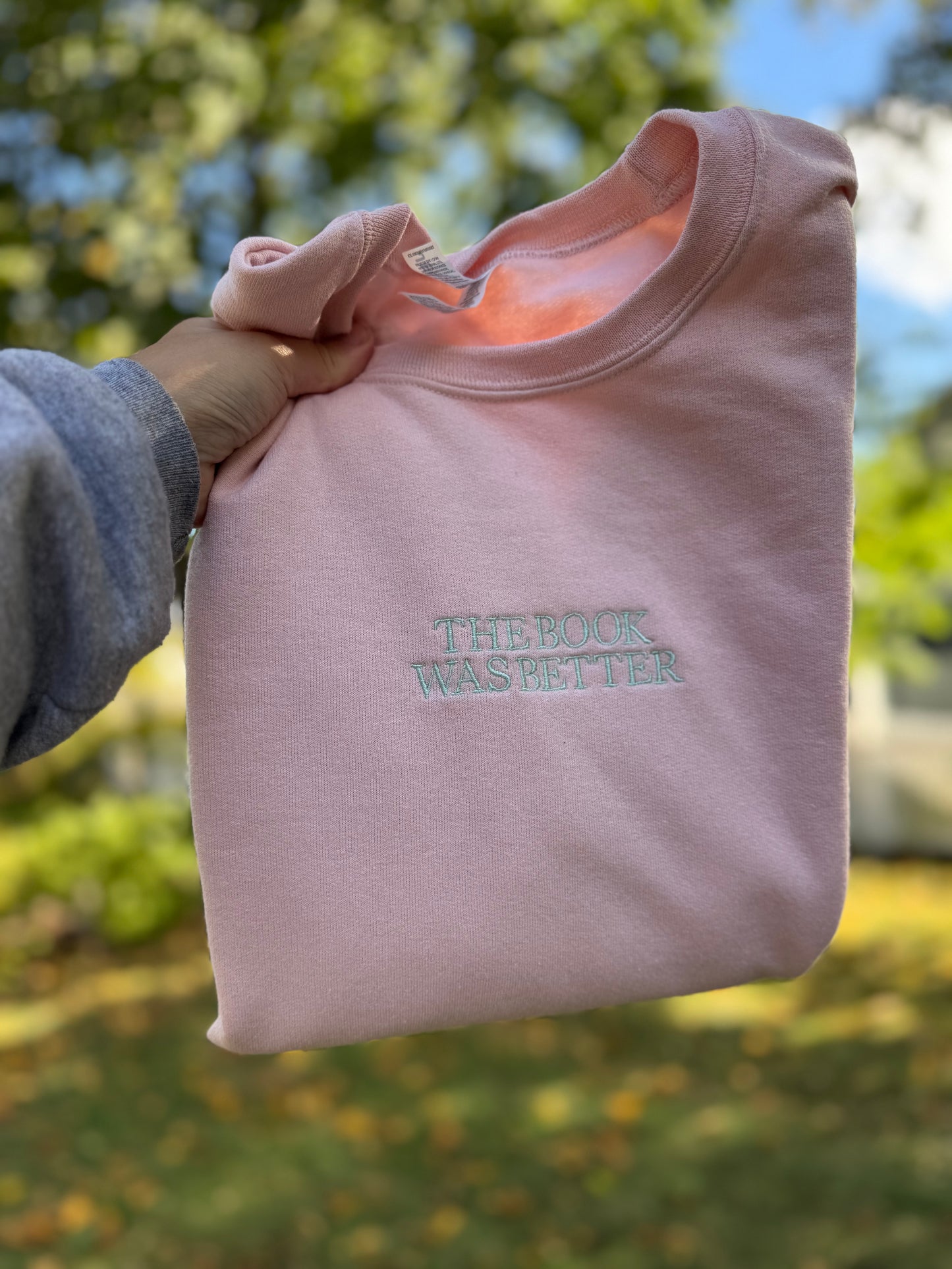 The Book Was Better Crewneck